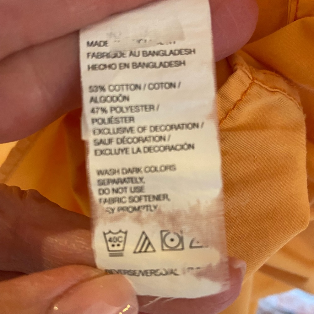 Coastal Grandpa Fishing Shirt L Vented Quick Dry Marigold Yellow Boating Resort - Picture 5 of 9
